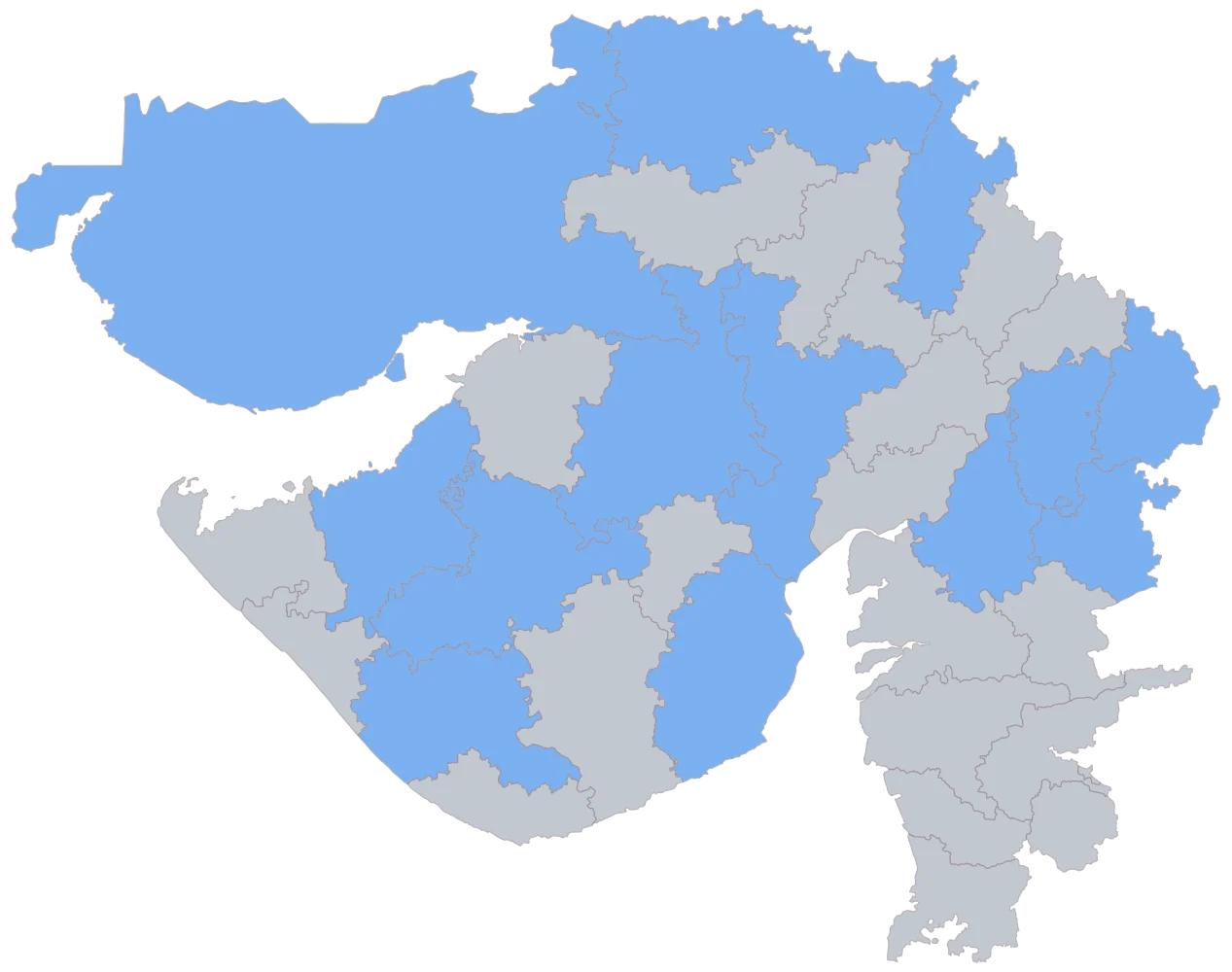 Coverage vs Demand Map of India: Step 2 — the areas your sheet reached