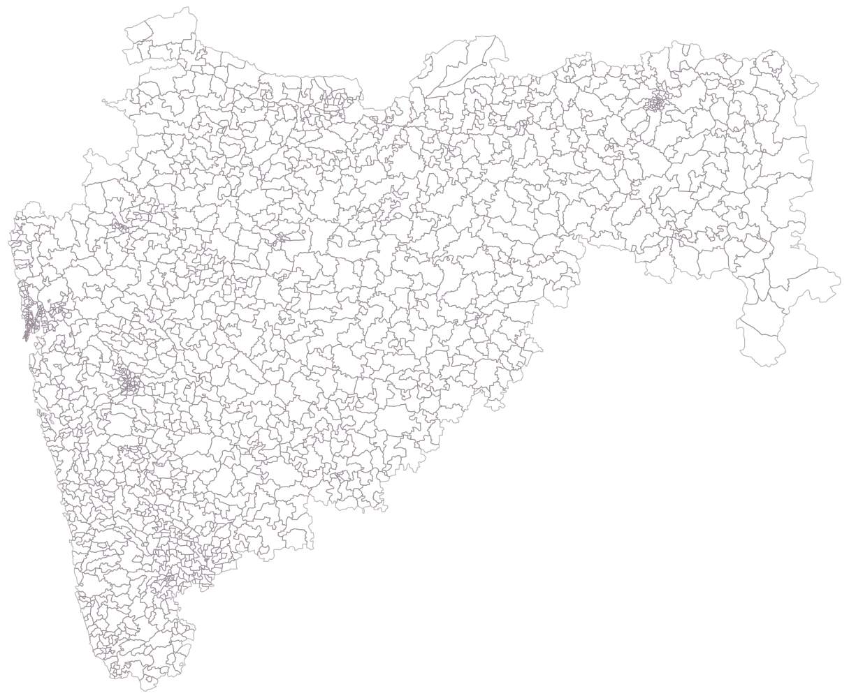 PIN Code Map of India for Customer Concentration: Step 1 — the geography, still empty