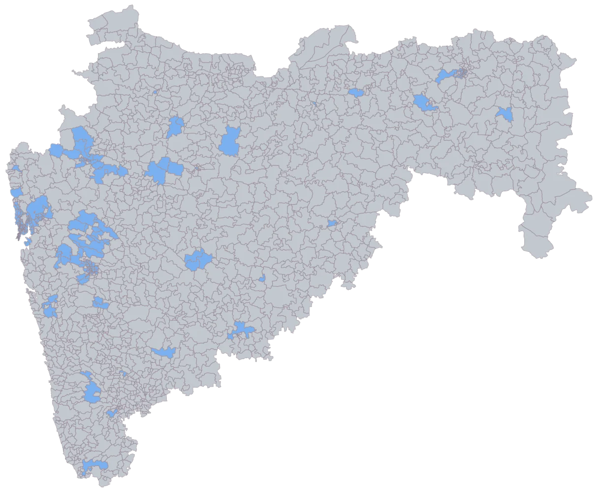 PIN Code Map of India for Customer Concentration: Step 2 — the areas your sheet reached