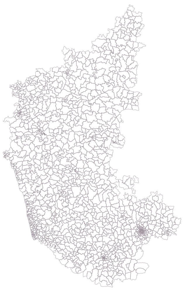 Store Catchment Map by PIN Code: Step 1 — the geography, still empty
